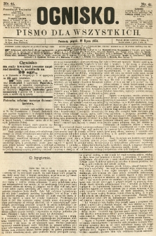 Ognisko: pismo dla wszystkich. 1874.07.10 nr41