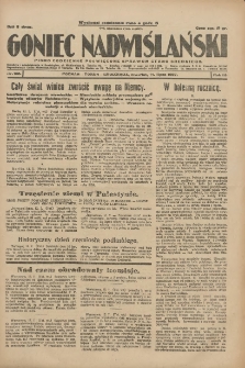 Goniec Nadwiślański: pismo codzienne poświęcone sprawom stanu średniego 1927.07.14 R.3 Nr158