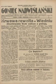 Goniec Nadwiślański: pismo codzienne poświęcone sprawom stanu średniego 1927.07.17 R.3 Nr161