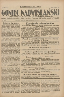 Goniec Nadwiślański: pismo codzienne poświęcone sprawom stanu średniego 1927.07.21 R.3 Nr164