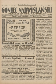 Goniec Nadwiślański: pismo codzienne poświęcone sprawom stanu średniego 1927.07.24 R.3 Nr167