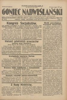 Goniec Nadwiślański: pismo codzienne poświęcone sprawom stanu średniego 1927.07.27 R.3 Nr169