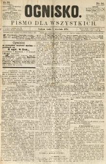 Ognisko: pismo dla wszystkich. 1874.09.02 nr64