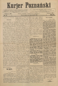 Kurier Poznański 1909.04.17 R.4 nr 87