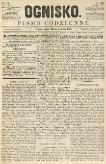Ognisko: pismo codzienne. 1874.10.30 nr101