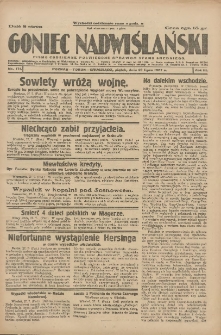 Goniec Nadwiślański: pismo codzienne poświęcone sprawom stanu średniego 1927.07.29 R.3 Nr171