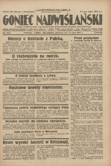 Goniec Nadwiślański: pismo codzienne poświęcone sprawom stanu średniego 1927.07.31 R.3 Nr173