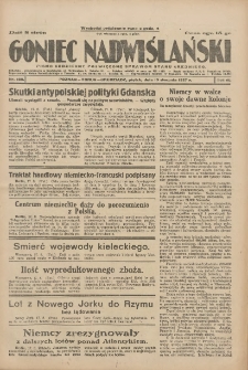 Goniec Nadwiślański: pismo codzienne poświęcone sprawom stanu średniego 1927.08.19.R.3 Nr188