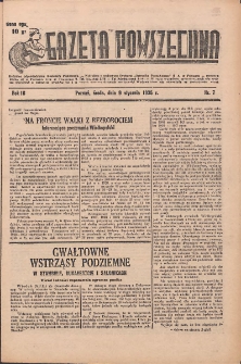 Gazeta Powszechna 1935.01.09 R.18 Nr7