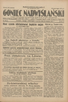 Goniec Nadwiślański: pismo codzienne poświęcone sprawom stanu średniego 1927.09.15 R.3 Nr211
