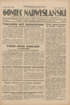 Goniec Nadwiślański: pismo codzienne poświęcone sprawom stanu średniego 1927.09.16 R.3 Nr212