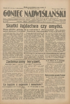 Goniec Nadwiślański: pismo codzienne poświęcone sprawom stanu średniego 1927.09.18 R.3 Nr214