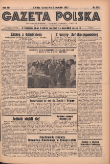 Gazeta Polska: codzienne pismo polsko-katolickie dla wszystkich stanów 1937.09.02 R.41 Nr202
