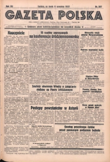 Gazeta Polska: codzienne pismo polsko-katolickie dla wszystkich stan&oacute;w 1937.09.08 R.41 Nr207
