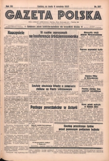 Gazeta Polska: codzienne pismo polsko-katolickie dla wszystkich stanów 1937.09.08 R.41 Nr207