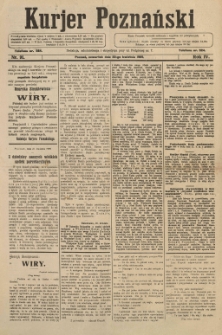 Kurier Poznański 1909.04.22 R.4 nr 91