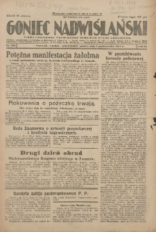 Goniec Nadwiślański: pismo codzienne poświęcone sprawom stanu średniego 1927.10.01 R.3 Nr225