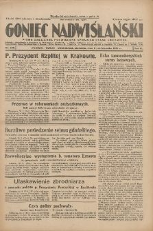 Goniec Nadwiślański: pismo codzienne poświęcone sprawom stanu średniego 1927.10.02 R.3 Nr226