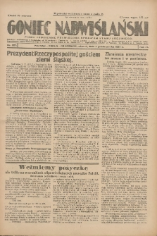 Goniec Nadwiślański: pismo codzienne poświęcone sprawom stanu średniego 1927.10.04 R.3 Nr227