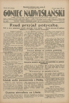 Goniec Nadwiślański: pismo codzienne poświęcone sprawom stanu średniego 1927.10.14 R.3 Nr236