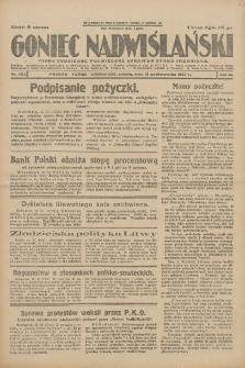 Goniec Nadwiślański: pismo codzienne poświęcone sprawom stanu średniego 1927.10.15 R.3 Nr237