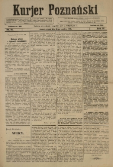 Kurier Poznański 1909.04.30 R.4 nr 98