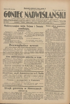 Goniec Nadwiślański: pismo codzienne poświęcone sprawom stanu średniego 1927.10.21 R.3 Nr242