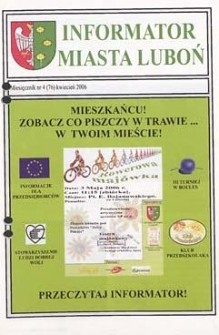 Informator Miasta Luboń 2006.04 Nr4(76)