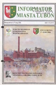 Informator Miasta Luboń 2006.05 Nr5(77)