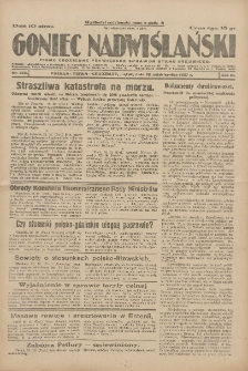 Goniec Nadwiślański: pismo codzienne poświęcone sprawom stanu średniego 1927.10.28 R.3 Nr248