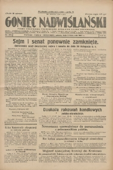 Goniec Nadwiślański: pismo codzienne poświęcone sprawom stanu średniego 1927.11.05 R.3 Nr254