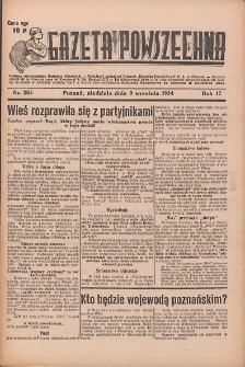 Gazeta Powszechna 1934.09.09 R.17 Nr205