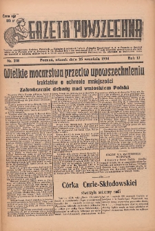 Gazeta Powszechna 1934.09.25 R.17 Nr218