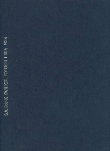 64 Sprawozdanie Sp&oacute;lki Akcyjnej Bank Kwilecki, Potocki i Ska w Poznaniu za rok 1934.