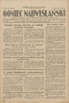 Goniec Nadwiślański: pismo codzienne poświęcone sprawom stanu średniego 1927.12.02 R.3 Nr277