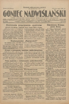 Goniec Nadwiślański: pismo codzienne poświęcone sprawom stanu średniego 1927.12.14 R.3 Nr286