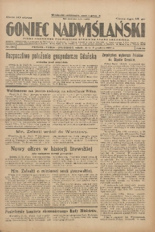 Goniec Nadwiślański: pismo codzienne poświęcone sprawom stanu średniego 1927.12.17 R.3 Nr289