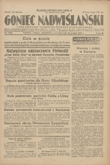 Goniec Nadwiślański: pismo codzienne poświęcone sprawom stanu średniego 1927.12.22 R.3 Nr293