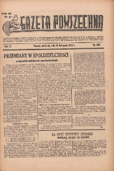 Gazeta Powszechna 1934.11.11 R.17 Nr258