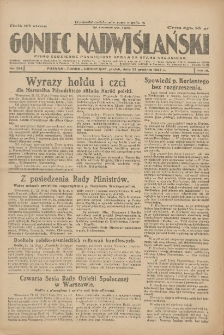 Goniec Nadwiślański: pismo codzienne poświęcone sprawom stanu średniego 1927.12.23 R.3 Nr294