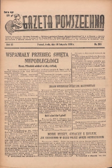 Gazeta Powszechna 1934.11.14 R.17 Nr260