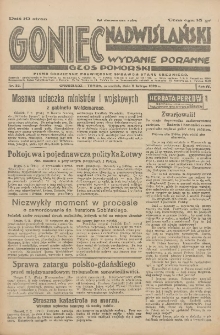 Goniec Nadwiślański: wydanie poranne: Głos Pomorski 1928.02.09 R.4 Nr32