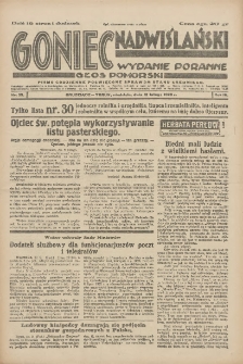 Goniec Nadwiślański: wydanie poranne: Głos Pomorski 1928.02.12 R.4 Nr35