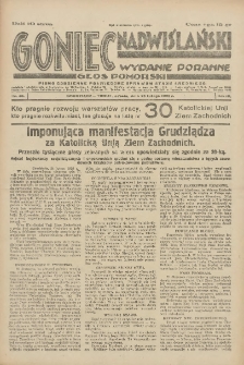 Goniec Nadwiślański: wydanie poranne. Głos Pomorski 1928.02.25 R.4 Nr46