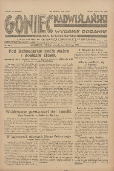 Goniec Nadwiślański: wydanie poranne: Głos Pomorski 1928.02.28 R.4 Nr48