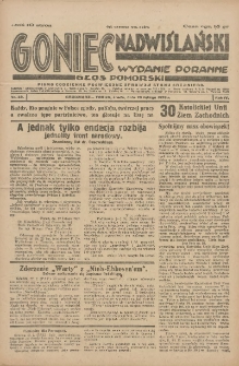 Goniec Nadwiślański: wydanie poranne: Głos Pomorski 1928.02.29 R.4 Nr49