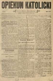 Opiekun Katolicki. 1887.01.08 R.14 nr2