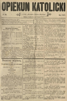 Opiekun Katolicki. 1887.03.12 R.14 nr20
