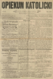 Opiekun Katolicki. 1887.03.19 R.14 nr22