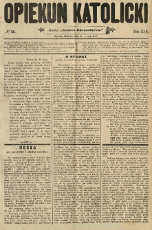 Opiekun Katolicki. 1887.05.11 R.14 nr36